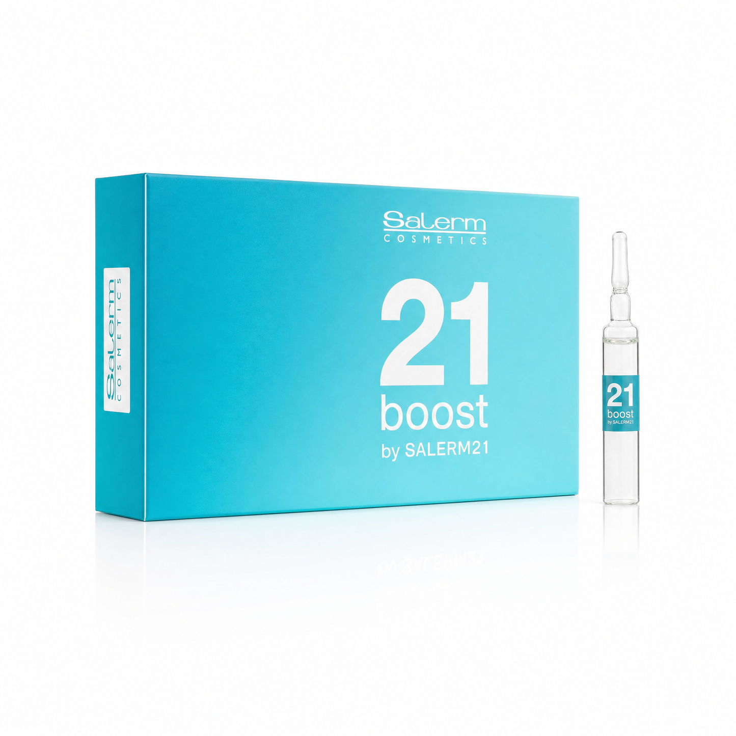 Salerm 21 Boost — Ampolletas Reparadoras Intensivas (Caja x8)