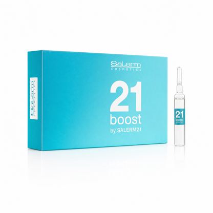 Salerm 21 Boost — Ampolletas Reparadoras Intensivas (Caja x8)